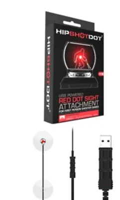 $20.99 • Buy HipShotDot Red LED Aim Assist Mod For FPS Games For  PS4 Xbox One/360 PC 