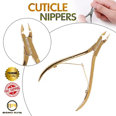 £3.95 • Buy Cuticle Remover Cuticle Nipper Professional Stainless Steel Cutter Clipper CE UK