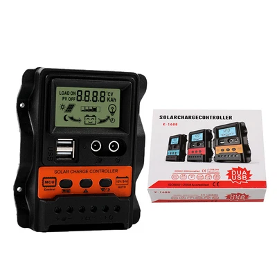 £12.99 • Buy 20A Solar Panel Battery Charge PWM Controller 12V/24V LCD Regulator Dual USB