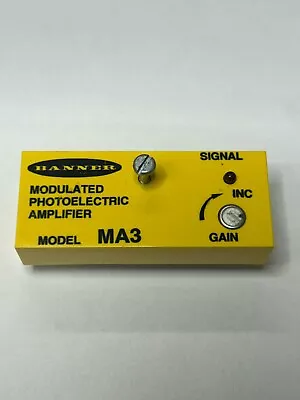 Banner Modulated Photoelectric Amplifier Model Ma3 • $90