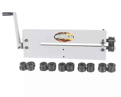 Woodward Sheet Metal Bead Roller Steel Gear Drive Bench Mount 18-Gauge Capacity • $209.99