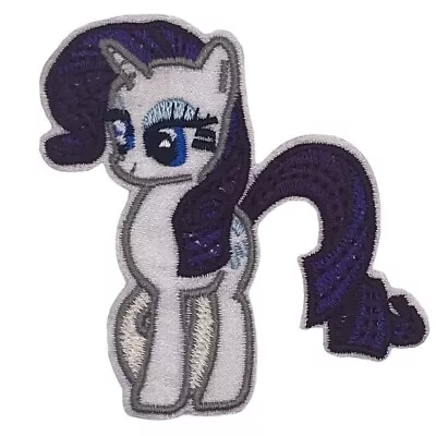 My Little Pony Patch Underwired Patch Patches Applique Rarity Unicorn White • £5.11