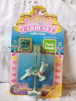 MIP Frosty Reindeer Vintage Matchbox Carousel Collection Classic Animals 1989 • $175