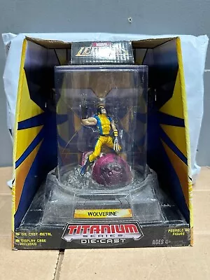 2006 Marvel Legends Titanium Series Die Cast Figure - X-Men Wolverine • $24.99