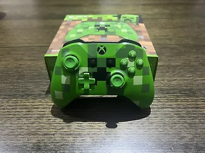 Xbox One Minecraft Creeper Controller - Limited Edition - Used  Condition - RARE • $225