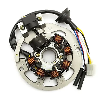 Stator Magneto Compatible With Apache 50cc 100cc Quad Bike ATV 2 Stroke Scooter • £14.99