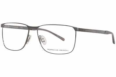 $79.95 • Buy Porsche Design P8332-C Titanium Eyeglasses Men's Silver Full Rim 57mm