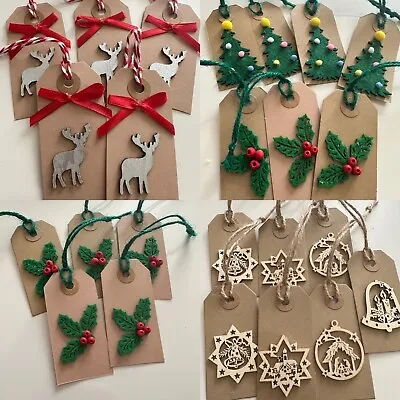 £2.50 • Buy Handmade Christmas Gift Tags / Labels
