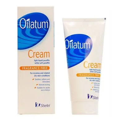 Oilatum Light Liquid Paraffin Cream Emollient Eczema Itchy Skin Scent Free 150g • £7.95