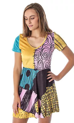 The Nightmare Before Christmas Juniors' I Am Sally Velvety Costume Dress (SM) • $43.25