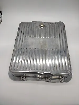 Used 700r4 Aluminum Transmission Pan High Capacity With Bolts And Detent Cables • $52