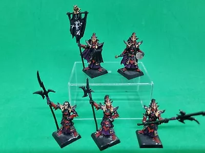 Warhammer Fantasy Dark Elves Executioners METAL OOP B348 • £13.99