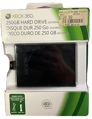 Brand New Factory Sealed Official Microsoft Xbox 360 250GB Internal Hard Drive ! • $119.99