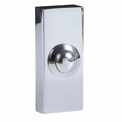 £11.55 • Buy Byron Wired Bell Push In Chrome - BYR-2204Cr
