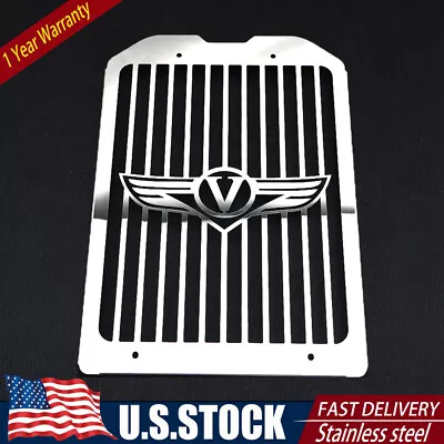 Chrome Radiator Grille Cover For Kawasaki Vulcan VN1500/1600 Mean Streak 02-08 • $50.99