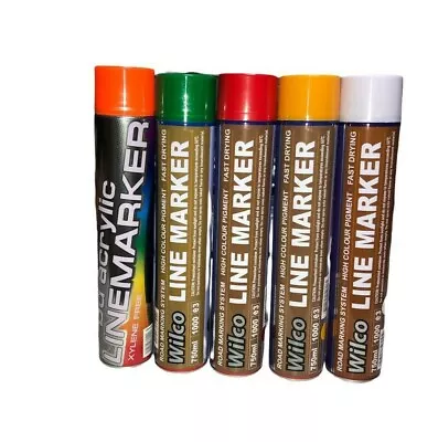 £10.49 • Buy Acrylic Line Marker Aerosol Spray Paint Car Park Grass Concrete Road E3 750ml 