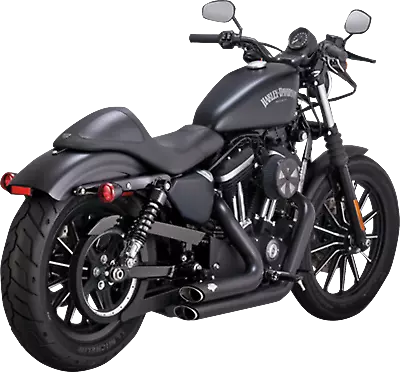 Vance & Hines 47329 Short Shots Staggered Exhaust System Black • $899.99