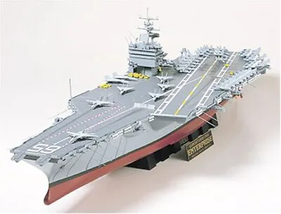 Tamiya 1:350 Ship Series No 7 US Navy Nuclear Aircraft Carrier New From Japan • $338.88