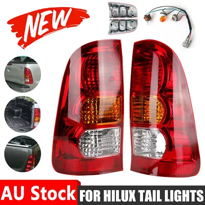 $43.95 • Buy Pair LH+RH Ute LED Tail Lights Rear Lamps For Toyota Hilux 2005-2011 2WD 4WD