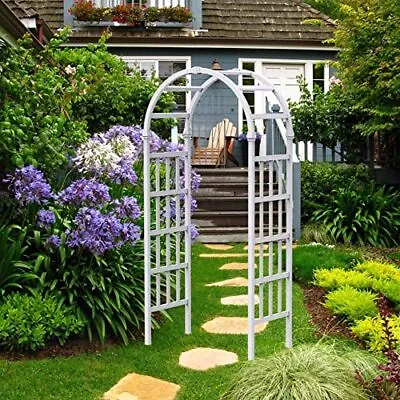 41  W X 86  H Vinyl Arbor Vinyl Arch Garden Arch Arbor For Outdoor Yard G... • $165.67