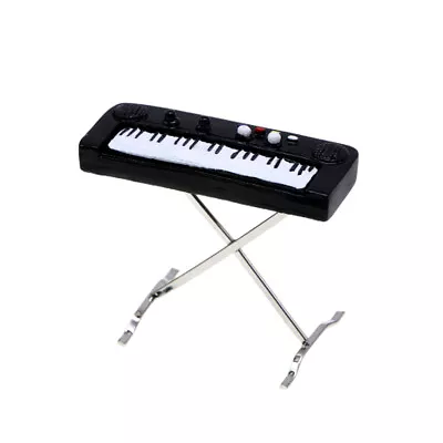 1:12 Dollhouse Miniature Electronic Keyboard Piano Instrument Model Home Decor • $18.99