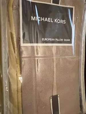 Michael  Kors Bali Gold European Sham New • $149.99