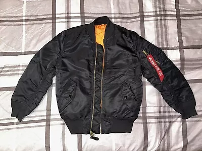 Alpha Industries MA-1 Bomber  Jacket Slim Fit Size XSmall • $20