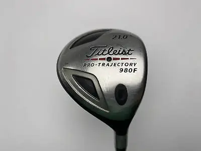 Titleist 980 F 7 Fairway Wood 21* Aldila NV Green 65g Stiff Graphite Mens RH • $39.59