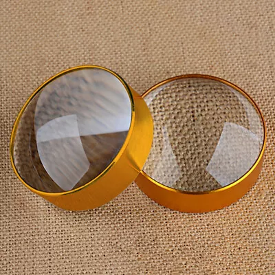3X Dome Convex Lens Spherical Desktop Magnifier Paperweight Magnifying Glass • $11.39