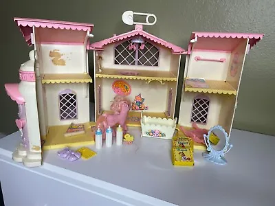 Vintage 1985 Hasbro My Little Pony Lullabye Nursery W/ Accessories • $40