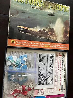 Avalon Hill VICTORY IN THE PACIFIC 1991 Second Edition Very Good • $49.99