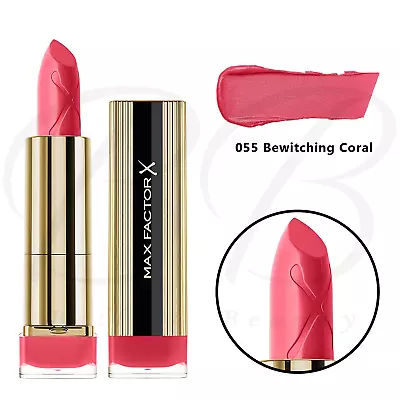 £8.95 • Buy MAX FACTOR Colour Elixir Intense 24Hr Lipstick With Vitamin-E NEW *CHOOSE SHADE*