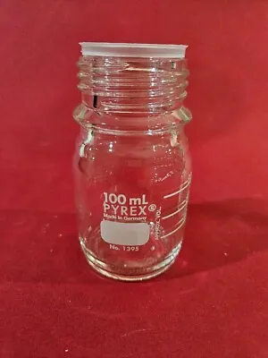 Pyrex 1395-100  100ml  Round Graduated Media Storage Bottles • $8.49