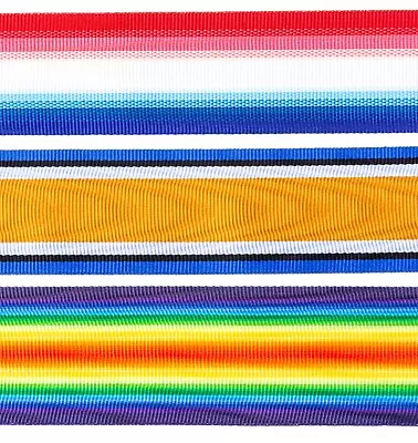 £2.90 • Buy WW1 British Trio 1914-15 Star, War And Victory Medal Ribbon Select Option Sizes