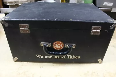 $129.95 • Buy Vintage RCA Vacuum Tubes TV Serviceman Repair Case Stocked W/ 92 Tubes
