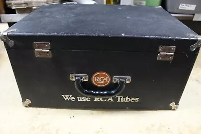 Vintage RCA Vacuum Tubes TV Serviceman Repair Case Stocked W/ 92 Tubes • $129.95