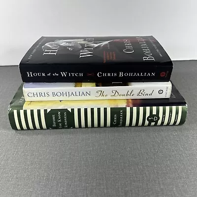 Chris Bohjalian Lot Of 3 Double Bind~ Hour Of Witch ~ Before You Know Kindness • $11.10