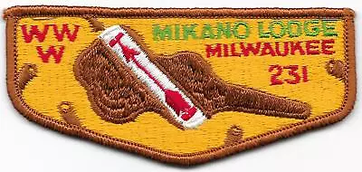 S1 Mikano Lodge 231 113mmx51mm Boy Scouts Of America BSA • $4.99