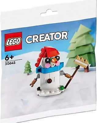 LEGO Creator (30645): Snowman - New/Sealed/Seasonal/Christmas/Xmas/HTF/Santa • $16.50