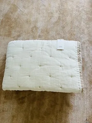 Zara Home Cream Throw For Bed Brand New • £200