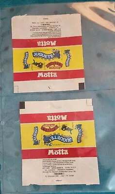 Monster In My Pocket 1993 PERU X2 Packet Envelope MOTTA TOY CHOCOLATE ULTRA RARE • $249