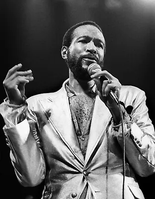 Marvin Gaye 8x10 Glossy Photo Image #4 • $3.99