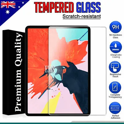 Apple IPad Pro 11  12.9  2018 10.5   Inch Tempered Glass Screen Protector • $8.88