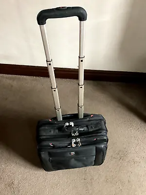 Wenger Swiss Gear Wheeled Suitcase Laptop Case Cabin Luggage Travel Bag • £24.99