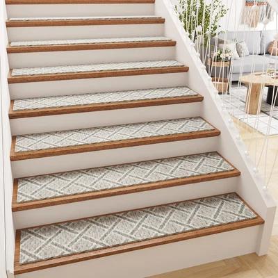 $38.65 • Buy Anti Slip Stair-Treads, Reusable Carpet Stair Treads Indoor, Washable Stair Carp