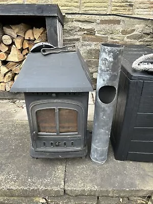 Small Wood Burning Stove Used- Arrow Sherborne- Nominal 5kw (multi Fuel) • £105.04