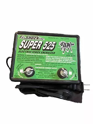 Fi-Shock Super 525 Model SS-525 Electric Fence Energizer • $19.50