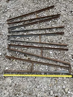 8ft Fairbury 7 Windmill Wheel Arm Spoke Group Of 5 Vintage EARLY ANGLE IRON • $125