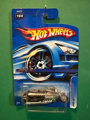 Hot Wheels 2006 Airy 8 Motorcycle 1/64 Diecast MOC BX43 • $5.50