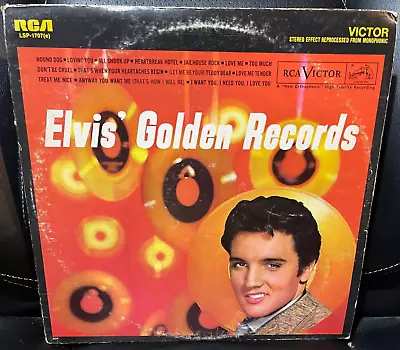 Elvis Presley – Elvis' Golden Records - 1958 - RCA Victor – LPM-1707 RE • $12.98